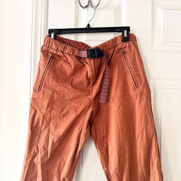 Gramicci Burnt Orange Brick Belted Outdoors Casual
Pants Women 4 Straight Leg - Picture 2 of 9